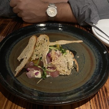 Intero Restaurant - Amberjack tartare - Italian Near Me - Austin, Texas Intero Restaurant - Amberjack tartare - Italian Near Me - Austin, Texas