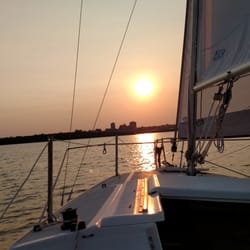 Sail Peoria - Sunset on the Peoria skyline!