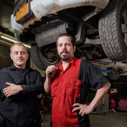 Hems Truck & Auto - Mechanic Tony and owner Roland Hems