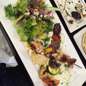 Hapy Bistro - Mixed grilled kabobs! - Mediterranean Near Me - Pismo Beach, California