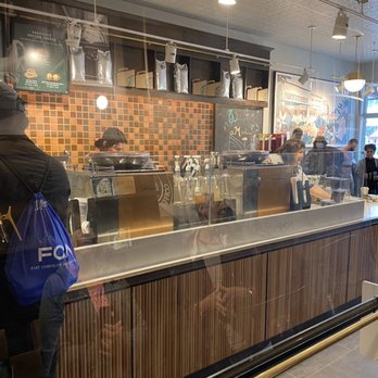 Starbucks - Service counter. - Coffee & Tea Near Me - Mackinac Island, Michigan