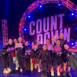 Dance Dimensions - Dance Dimensions Company dancers receiving awards at Countdown Competition