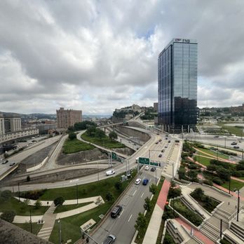DoubleTree by Hilton Hotel & Suites Pittsburgh Downtown - View from room. - Hotels Near Me - Pittsburgh, Pennsylvania