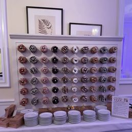 Donuts at our wedding