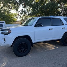 Car leveling kit. Car leveling kit.