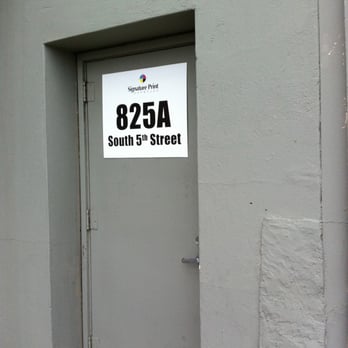 Signature Print Services - main door (hee hee..only door) - Printing Services Near Me Signature Print Services - main door (hee hee..only door) - Printing Services Near Me