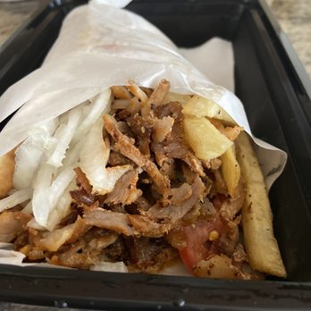 El Greco Grill - Pork Gyro Wrap - Greek Near Me - Campbell, California El Greco Grill - Pork Gyro Wrap - Greek Near Me - Campbell, California