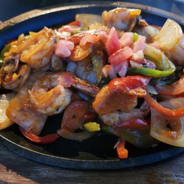 Shrimp fajitas Shrimp fajitas