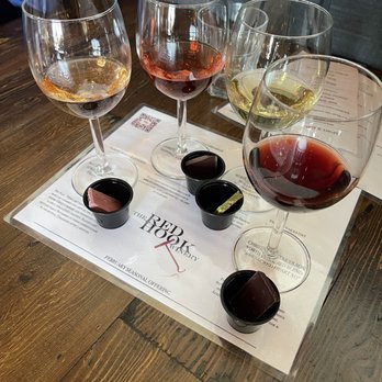 The Red Hook Winery - Wine Flight - Wineries Near Me - Brooklyn, New York