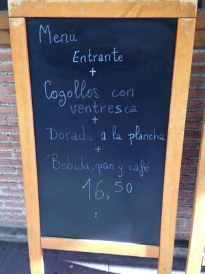 Menu photo 2 Taberna Leoncio Madrid, M