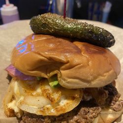 Mi Pueblito ll - Mexican burger is excellent!