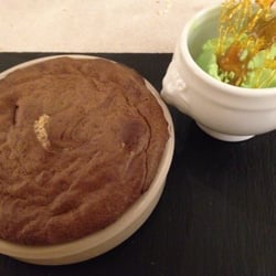La R'mize - Mousse au chocolat tiède e glace bourgeon de sapin :)