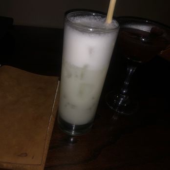 Volstead Bar - New Orleans Fizz! So yummy! - Cocktail Bars Near Me - Sandusky, Ohio