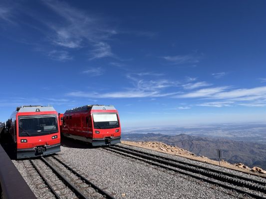 The Broadmoor Manitou and Pikes Peak Cog Railway by null