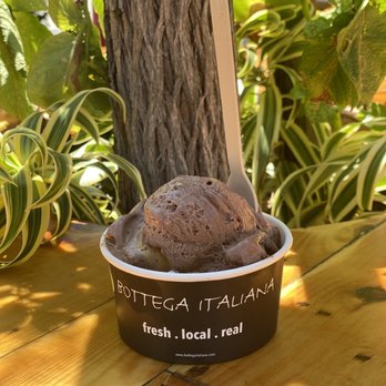 Gelato 101 - A scoop of the delicious Nutella crunch. - Gelato Near Me - Encinitas, California