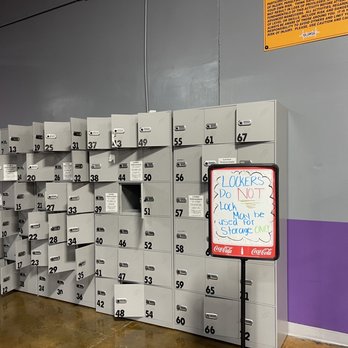 Surge Adventure Park - lockers - Trampoline Parks Near Me - Virginia Beach, Virginia