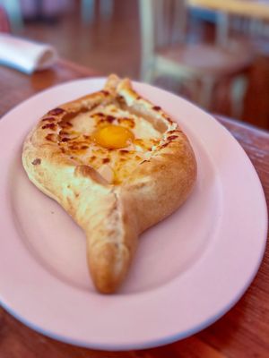 Georgian Cheese Boat by null