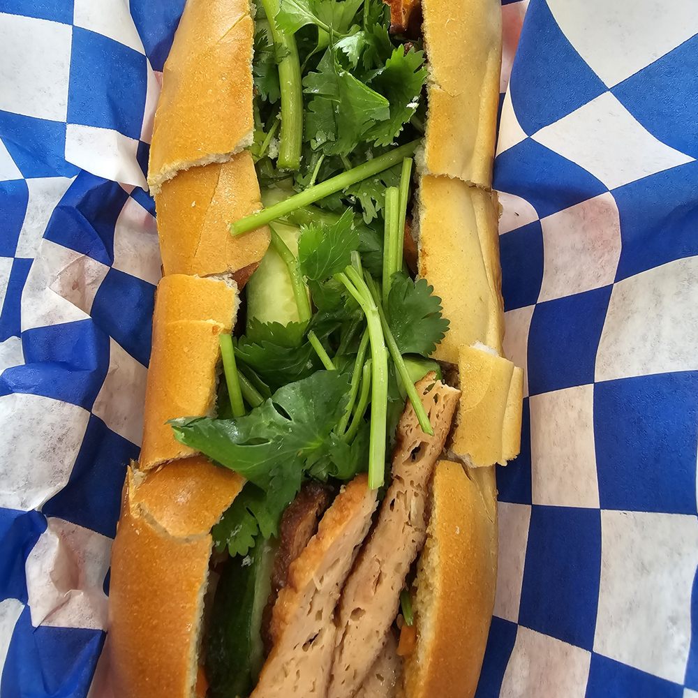 Duy's Vegetarian Cafe - banh mi! delicious, crunchy bread - Sandwiches Near Me - Houston, Texas