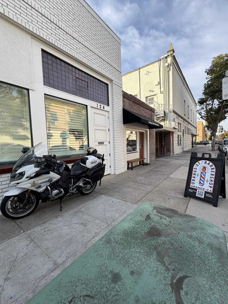 Orange Street Barbershop Logo