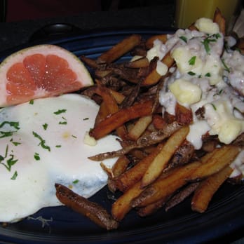 Hot Suppa - Day's Special Breakfast Poutine $7.95 10/2010 - Breakfast & Brunch Near Me - Portland, Maine
