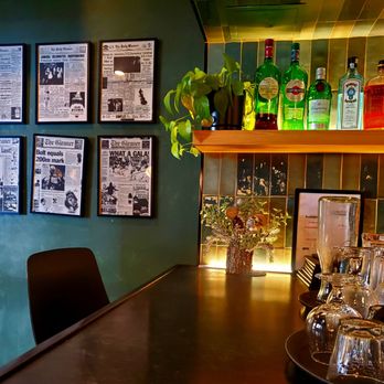 Jumieka Grand - The wall of Gleaner articles - 10/10/2025 - Seafood Near Me - New York, New York