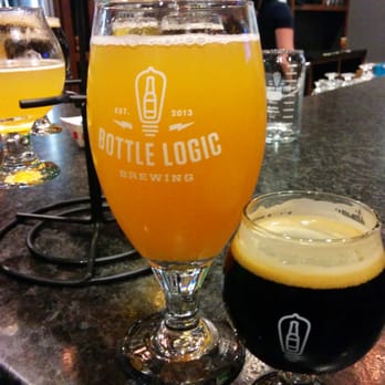 Bottle Logic Brewing - War & Peace (Spicy Peach) & Aurora Project - Breweries Near Me - Anaheim, California Bottle Logic Brewing - War & Peace (Spicy Peach) & Aurora Project - Breweries Near Me - Anaheim, California