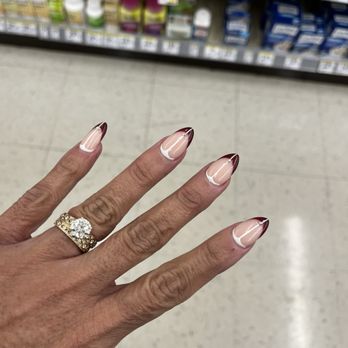 Galaxy Nails - My 50th birthday nails, new shape new me - Nail Salons Near Me - Round Rock, Texas