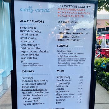 Molly Moon's - Current menu! - Ice Cream & Frozen Yogurt Near Me - Seattle, Washington Molly Moon's - Current menu! - Ice Cream & Frozen Yogurt Near Me - Seattle, Washington