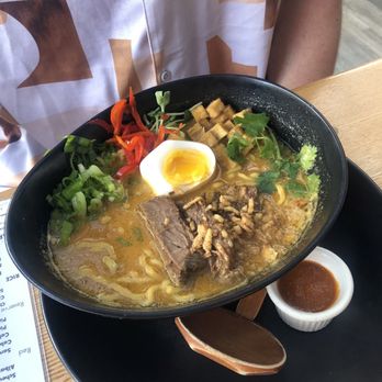 Ama - Braised beef ramen - Cocktail Bars Near Me - Hanalei, Hawaii