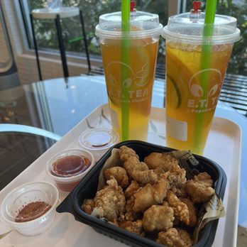 E T Tea & Popcorn Chicken - Mango Fruit Tea, Passion Fruit Tea, Popcorn Chicken - Bubble Tea Near Me - Mesa, Arizona E T Tea & Popcorn Chicken - Mango Fruit Tea, Passion Fruit Tea, Popcorn Chicken - Bubble Tea Near Me - Mesa, Arizona