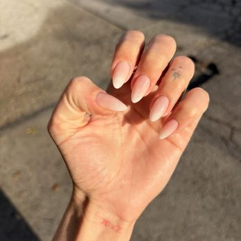New Image Nail Spa - Ombré pink and white gel x - Nail Salons Near Me - Burbank, California New Image Nail Spa - Ombré pink and white gel x - Nail Salons Near Me - Burbank, California
