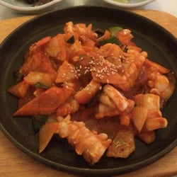 Kim's - Squid with spicy sauce