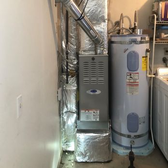 All Seasons - Gas Furnace- Unconditioned Laundry Room - Heating & Air Conditioning/HVAC Near Me - Tacoma, Washington