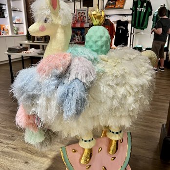 GOOD THINGS - Alpaca art piece - Cafes Near Me - Austin, Texas