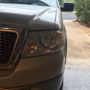Headlight 360 Restoration Austin - After ! - Auto Detailing Near Me