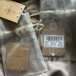 Brandy Melville - The young lady who checked me out, color-coded my earrings into the cute little baggies.