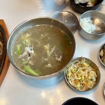 Han Sang - various dishes of food on a table - Korean Near Me - Burnaby, British Columbia Han Sang - various dishes of food on a table - Korean Near Me - Burnaby, British Columbia