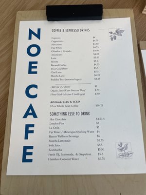 Noe Cafe - Dog Patch by null