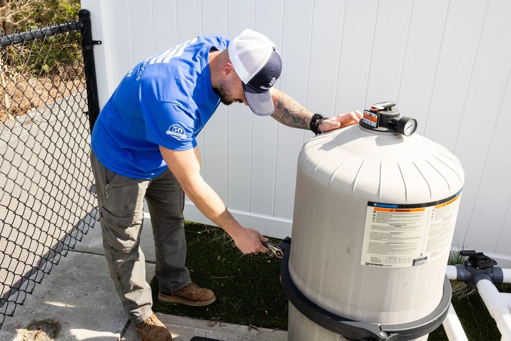 Slide of Gibbs Pool Service