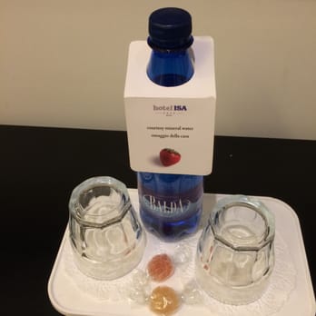 Hotel Isa - Welcome mineral water and jellies to greet us - Hotels Near Me - Rome, RM