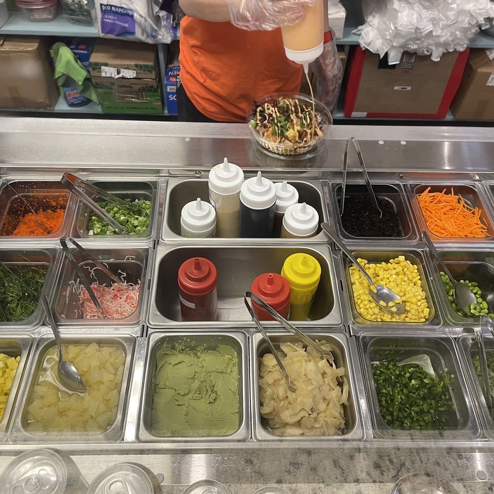 Poké Falls - Toppings, Poke Falls Hawaiian, off Hillsborough / Tampa Road & Racetrack Road, Oldsmar / Westchase Area, Tampa Bay - Hawaiian Near Me - Tampa, Florida Poké Falls - Toppings, Poke Falls Hawaiian, off Hillsborough / Tampa Road & Racetrack Road, Oldsmar / Westchase Area, Tampa Bay - Hawaiian Near Me - Tampa, Florida