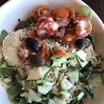 Panera Bread - Mediterranean bowl - Salad Near Me - Stockton, California Panera Bread - Mediterranean bowl - Salad Near Me - Stockton, California