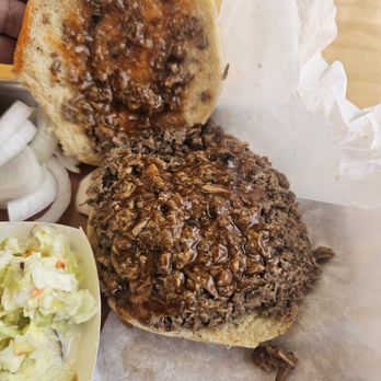 Jack Jordan's Bar-B-Q - Chip beef sandwich - Barbeque Near Me - Odessa, Texas