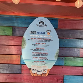 Toasted Monkey - Menu drinks - American Near Me - St Pete Beach, Florida
