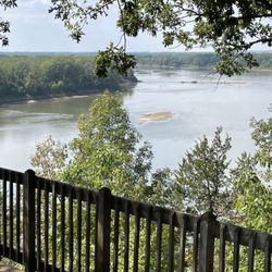 The A-Frame Winegarden at Les Bourgeois Vineyards - On the deck under the pavilion...a lovely view!