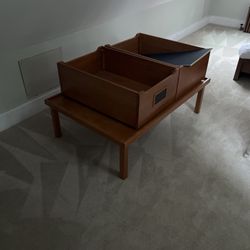 Scrub A Rug - Example of some of the carpet they cleaned (room Still not put back together)