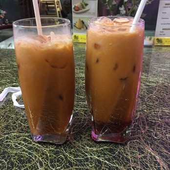 Basil Thai Cooking - Our Thai tea - Thai Near Me - Arcadia, California