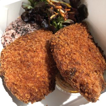 Bae Bae's Kitchen - Rice + Create Your Own KFC + bean sprout side - Korean Near Me - Pittsburgh, Pennsylvania