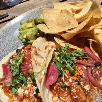 Harvest - Chicken Tinga tacos. Legit ! - New American Near Me - Laguna Beach, California Harvest - Chicken Tinga tacos. Legit ! - New American Near Me - Laguna Beach, California
