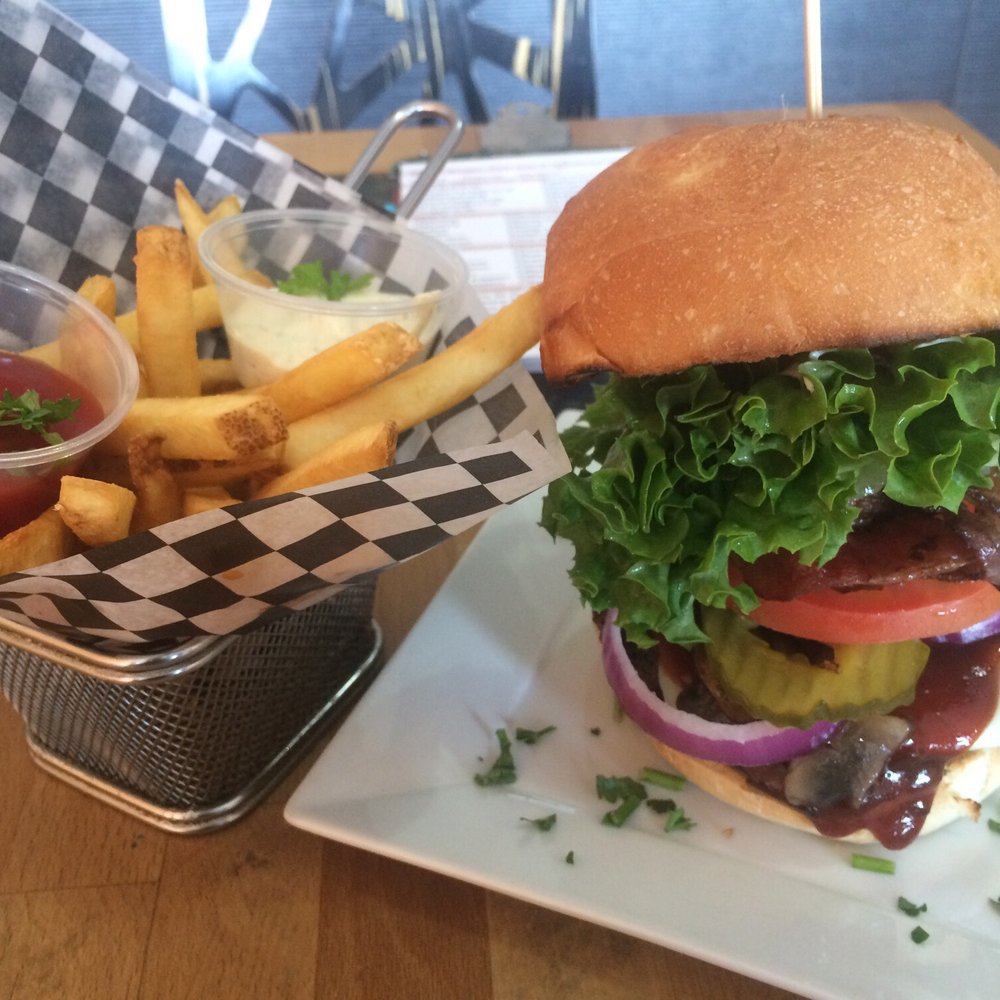 The Burger Joint - BJ burger and fries combo - Burgers Near Me - Edmonton, Alberta The Burger Joint - BJ burger and fries combo - Burgers Near Me - Edmonton, Alberta